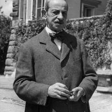 Conte Vincenzo Giustiniani divenuto proprietario della Tenuta di Forci nel 1917